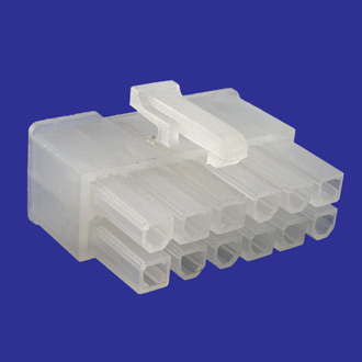 MF-2X6F +TERMINAL - Разъем питания Mini-Fit 12 контактов, гнездо на кабель, шаг 4,2мм