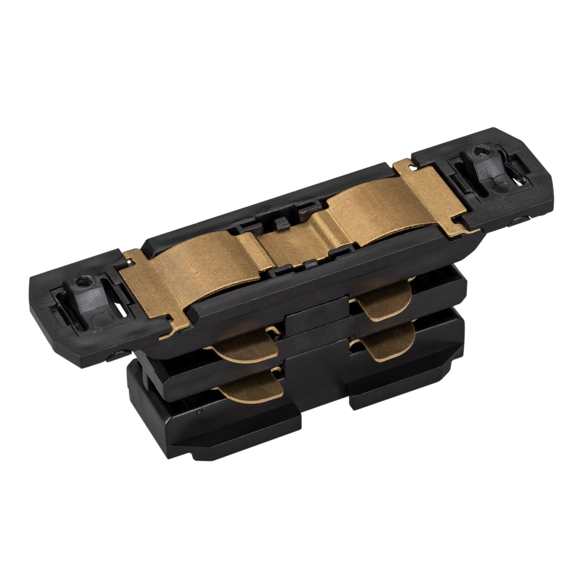 Коннектор внутренний LGD-4TR-CON-MINI-BK (D) 029297 - Внутренний коннектор для треков 4TR, цвет черный. Габаритные размеры 76х22х29мм. Совместим только с шинопроводом серии D3P.