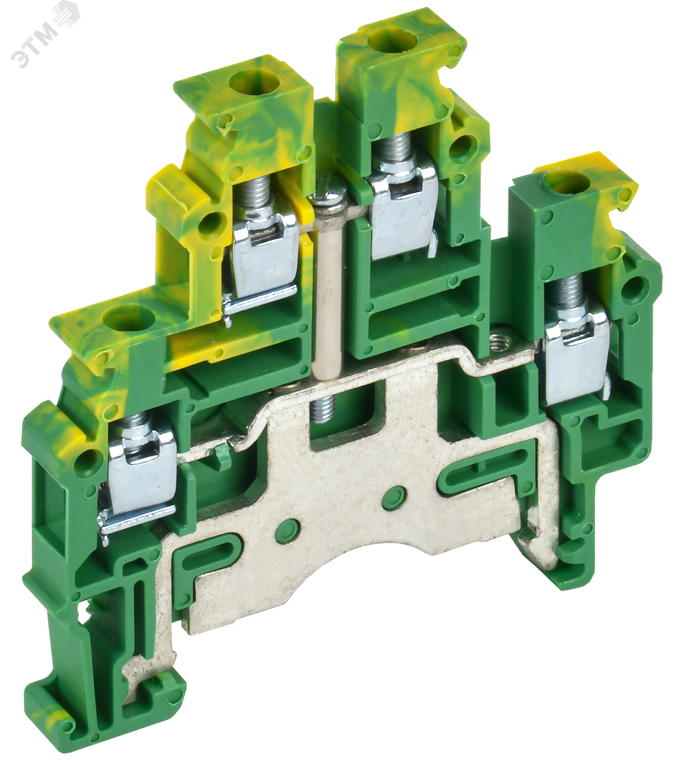 Колодка клеммная CTS-ML-PEN земля 2 ур. 4мм2 YCT13-03-2-K52-004