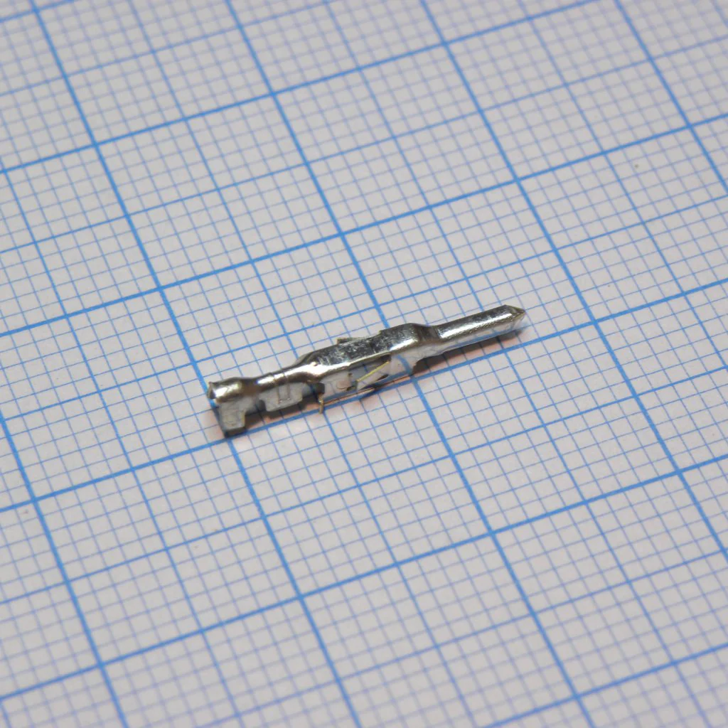 39000049 - Контакт, Mini-Fit® Jr.™, Серия 5558, Штырь, Обжим, 22-28 AWG