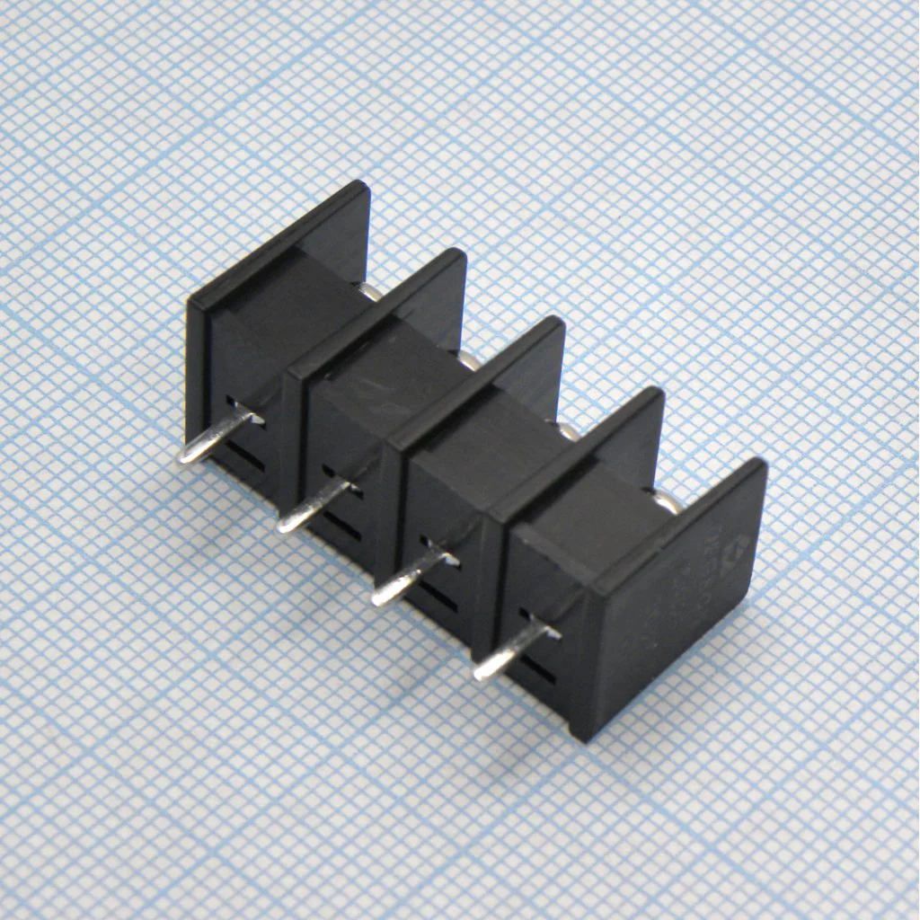 DG25C-B-04P-13-00A(H) - Барьерный клеммный блок 4 контакта. Серия DG25C-B