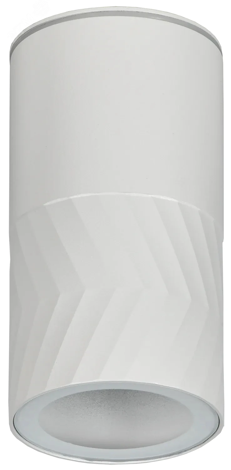 LIGHTING Светильник уличный 5110 потолочный под лампу GU10 IP65 белый IEK LT-UPU0-5110-GU10-1-K01