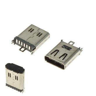 USB3.1 TYPE-C 6PF-028 - Разъем USB USB3.1 TYPE-C 6PF-028, 6 контактов