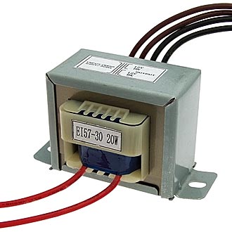EI57*30 220V TO 2X12V 20W - Трансформатор питания 20ВА 220В-2х12В EI57*30