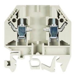 Клемма разъед. WK 4 TKG/U - Клемма для держателя предохранителя, тип фиксации провода: винтовой, номинальное сечение: 4 мм кв., 6,3A, 800V, ширина: 6 мм, цвет: серый, тип монтажа: DIN 35