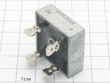 Мост KBPC1010FM (10А,1000В,мет)