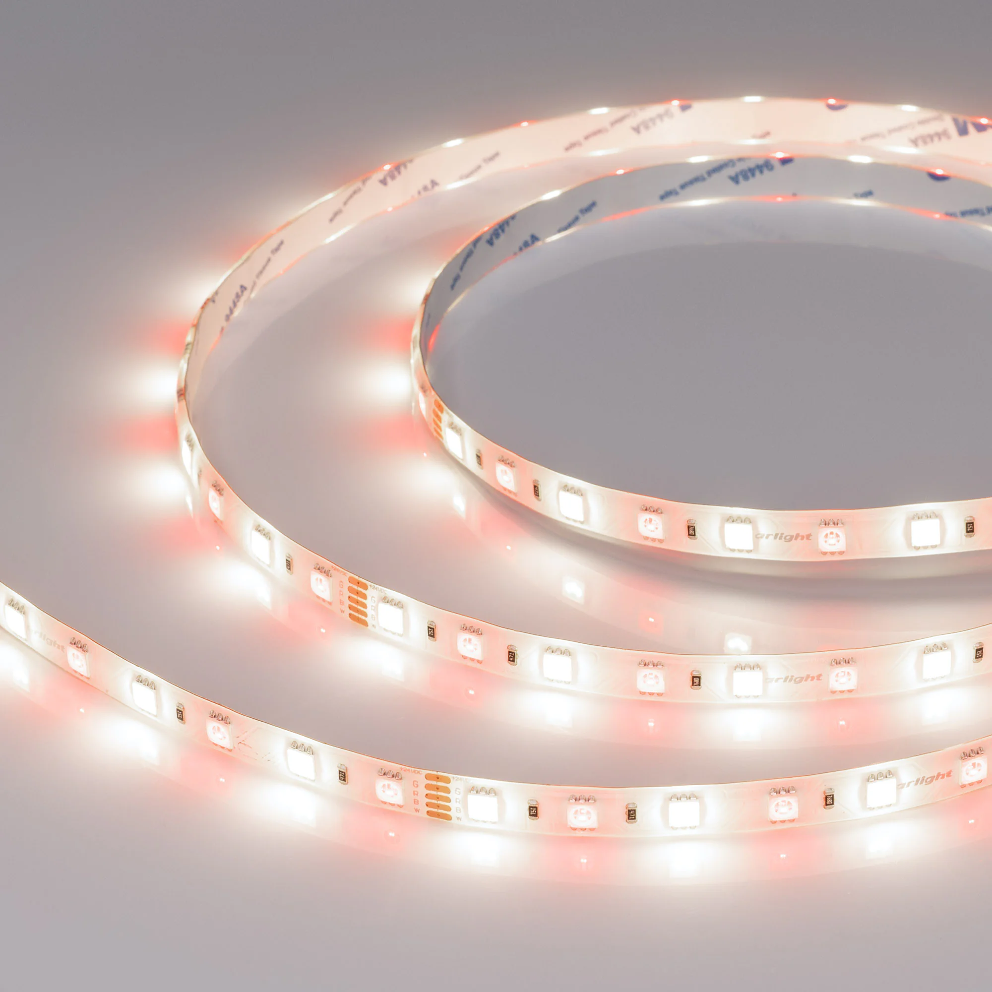 Лента RTW-SE-B60-10mm 24V RGBW-White (14.4 W/m, IP65, 5060, 5m) 034184 - Светодиодная лента RTW-SE-B60, герметичная IP65 (SE-силиконовый верхний слой). Светодиоды 5060, 60 шт/м (300 шт на 5 м), белая плата, ширина 10 мм, скотч 3M. Цвет RGB + БЕЛЫЙ 6000 K,