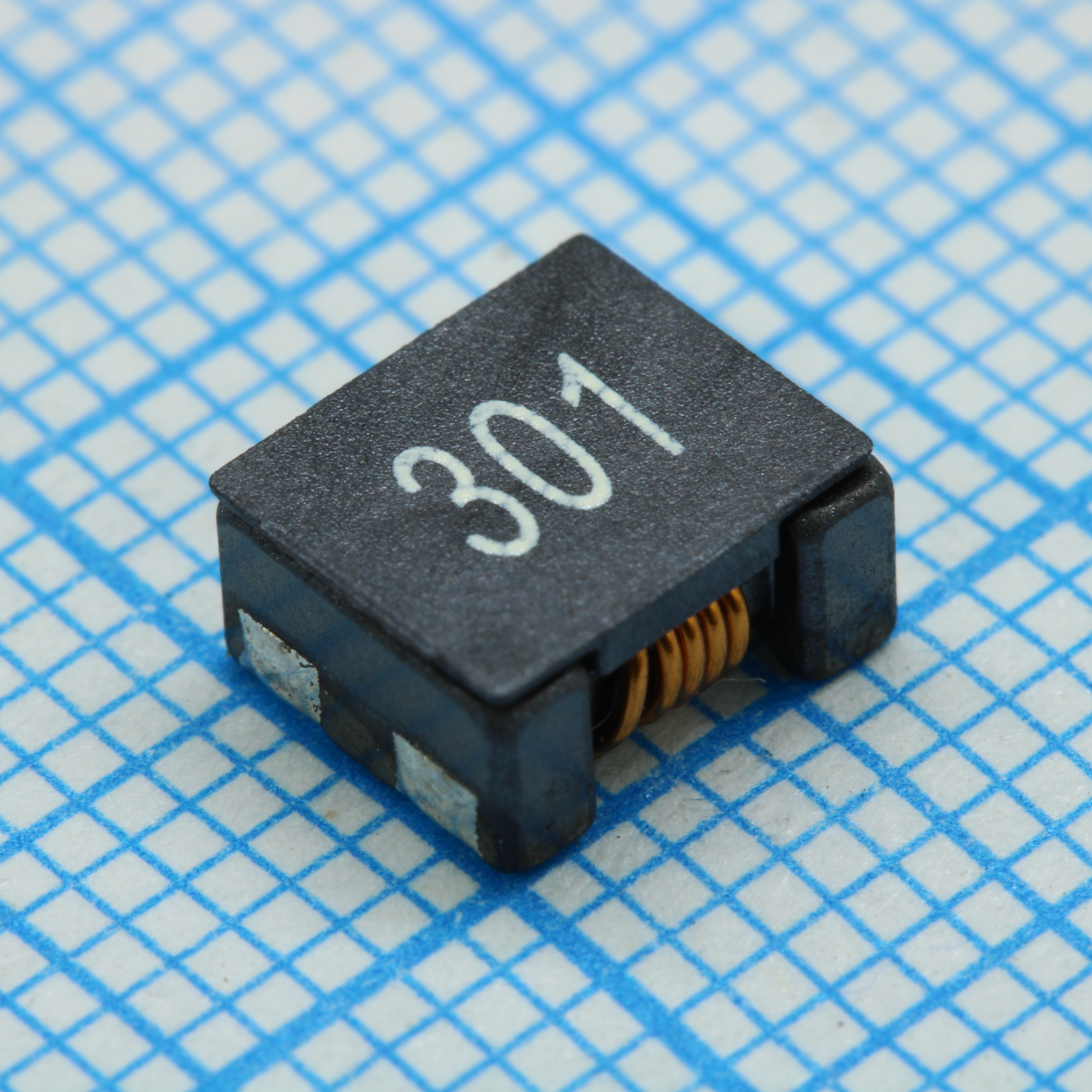 PCAQ7060MW-301 - Дроссель синфазный SMD 300мкГн 5А 10мОм по постоянному току 7x6x3.8мм