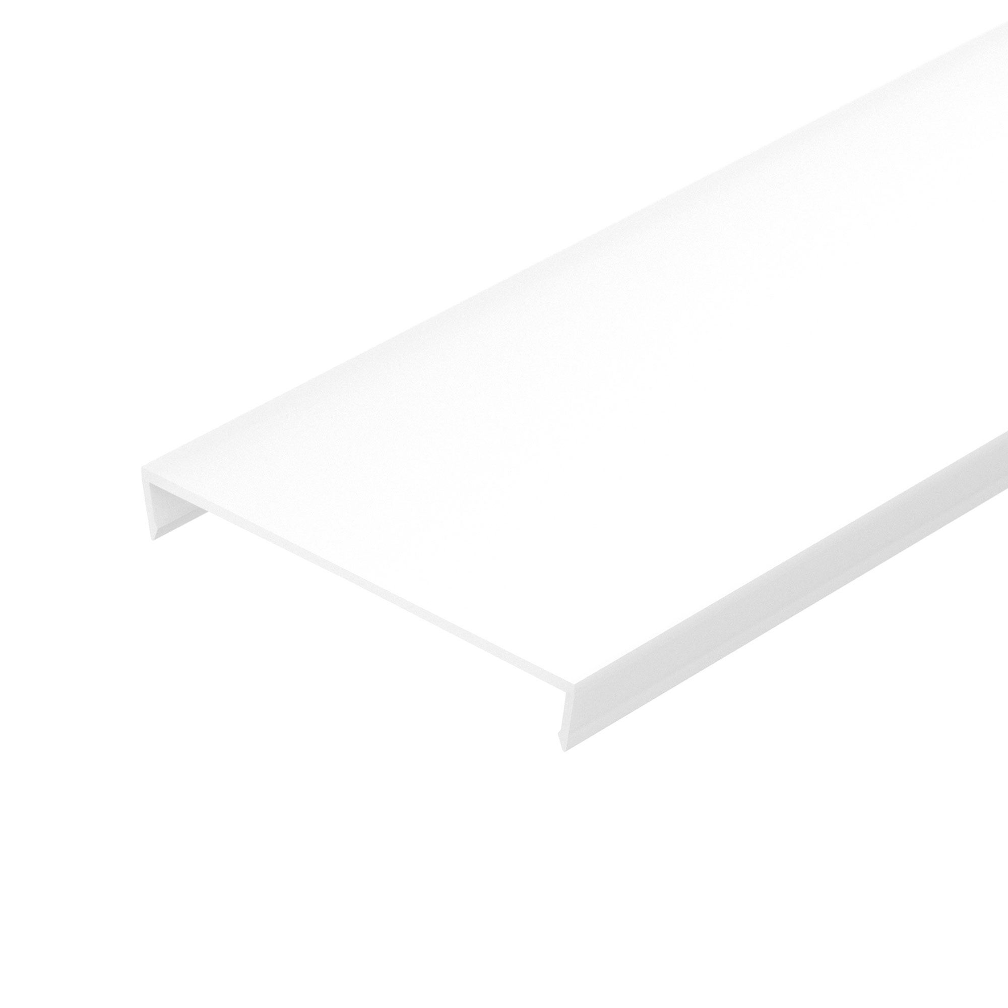Экран S2-LINE-7977-2500 OPAL 029669 - Экран к профилю S2-LINE-7977-2500 и S2-LINIA94-F-2500. Длина 2500мм. Цена за 1 штуку.