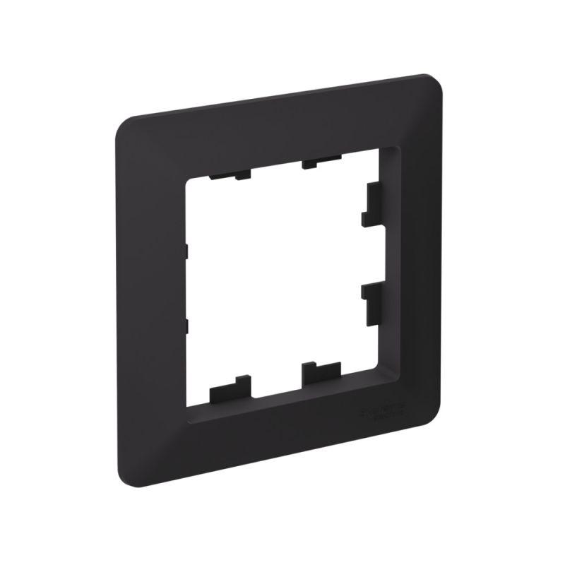 ATLASDESIGN AIR 1-постовая РАМКА, КАРБОН/дымчатый черный ATN221001