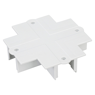 Накладка LGD-4TR-PLANK-X-WH (C) 024050 - Белая накладка для крестового коннектора. Используется при монтаже встраиваемых треков. 100х100х25мм. При использовании с треками и аксессуарами другой серии возможно отличие по цвету.
