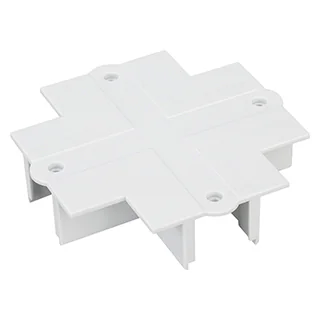 Накладка LGD-4TR-PLANK-X-WH (C) 024050 - Белая накладка для крестового коннектора. Используется при монтаже встраиваемых треков. 100х100х25мм. При использовании с треками и аксессуарами другой серии возможно отличие по цвету.