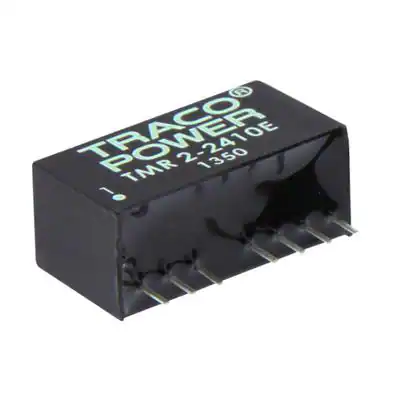 TMR 2-2410E - Преобразователь DC/DC на печатную плату вход 24В однополярный выход 3.3В 0.5A 2Вт 7-Pin SIP