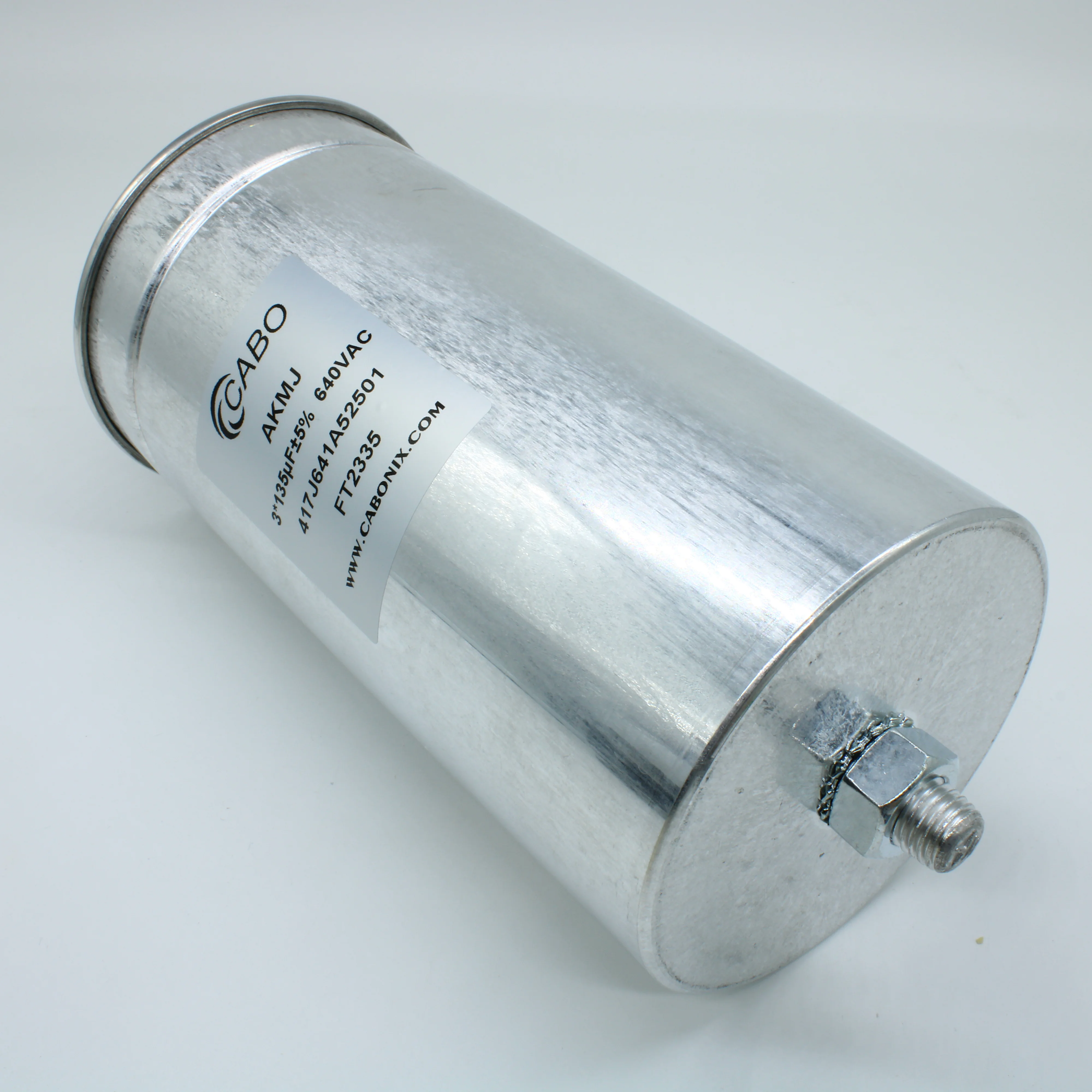 417J641A52501 - Силовой плёночный конденсатор для AC цепей 450В, 3*135мкФ, 3*46А, размер 116*230мм