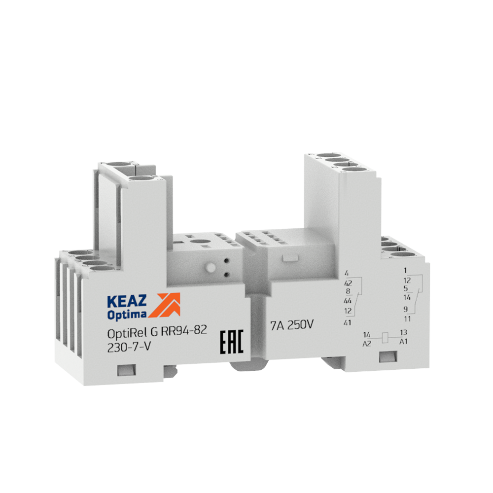 Розетка для реле OptiRel G RR94-82-230-7-V 281172