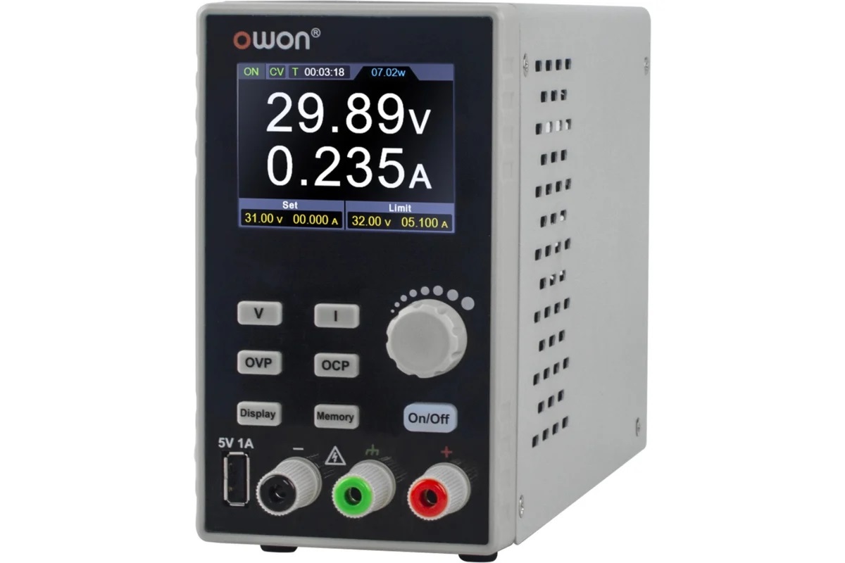 SPE6103 - Программируемый импульсный лабораторный источник питания 60В 10А 300Вт, разрешение 10мВ, 1мА