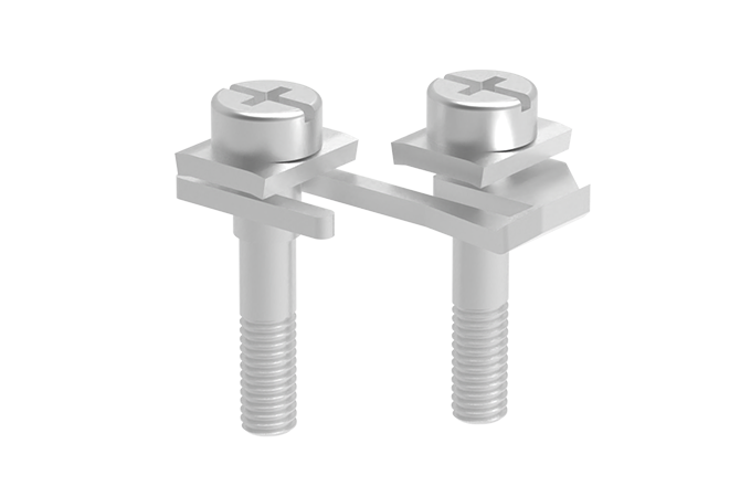 Соединительная перемычка SB8.2-2 - Соединительная перемычка, винтовая, 2 полюса, для серий измерительных клемм: SUK6-T-JP