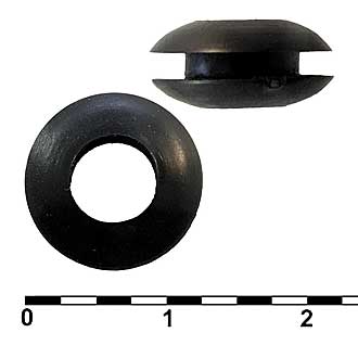 Втулки  6Х12.5Х8Х5.5Х1.5 - Втулка проходная 6х12.5х8х5.5х1.5, резина EPDM