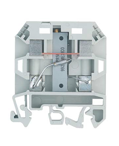 Клемма потенц. 9785U/1 KOHM - Клемма со встр. потенциометром, тип фиксации провода: винтовой, номинальное сечение: 2,5 мм кв., ширина: 12 мм, цвет: серый, тип монтажа: DIN 35