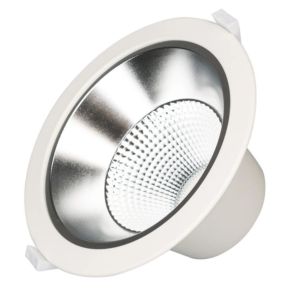 Светильник LTD-LEGEND-R115-10W White6000 (WH, 50 deg) 027315 - Встраиваемый светильник "Даунлайт" 10Вт. Цвет свечения БЕЛЫЙ 6000К. Световой поток 880лм, угол 50°, CRI>80. Белый корпус. Питание AC220-240V. Габариты: O113х65.5мм, врезное отверстие O90-102мм