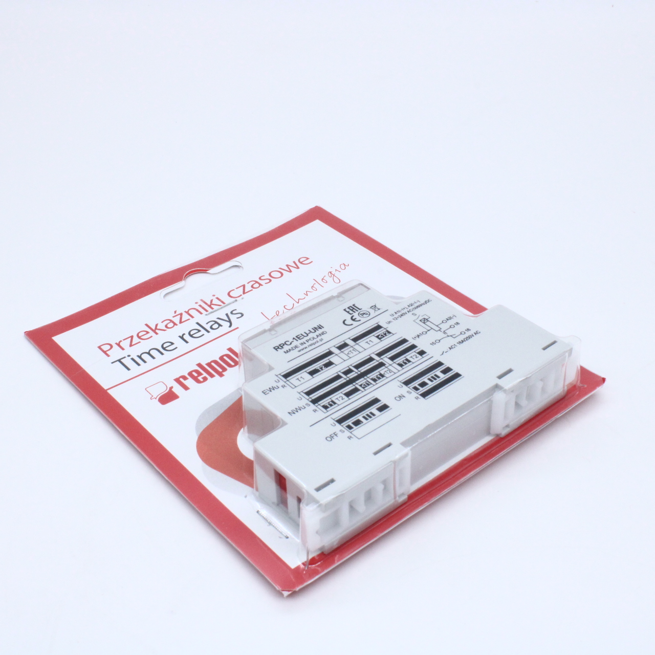 RPC-1EU-UNI - Реле времени, функция EWu+NWu, 12...240 V AC/DC