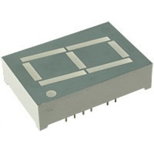 SA10-11SRWA - 1 разрядный индикатор 25,4мм/красный/640нм/18-60мкд/ОА