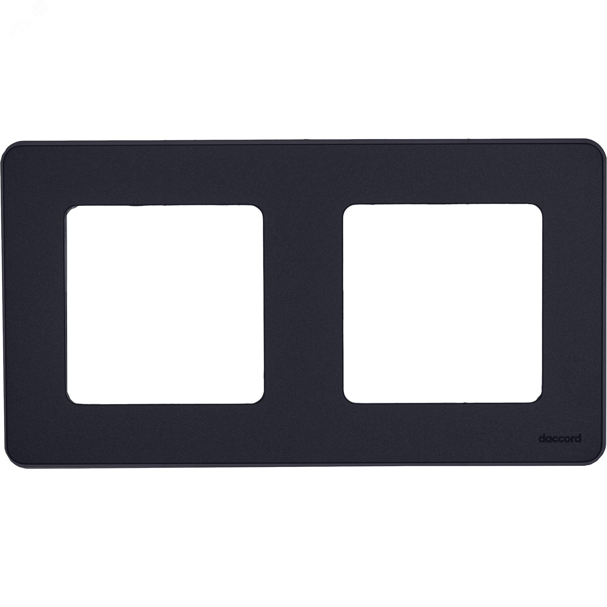 Рамка 2-м Inspiria антрацит Leg 673943