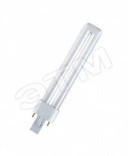 Лампа люминесцентная компактная DULUX S 9Вт/830 G23 OSRAM 4099854123528