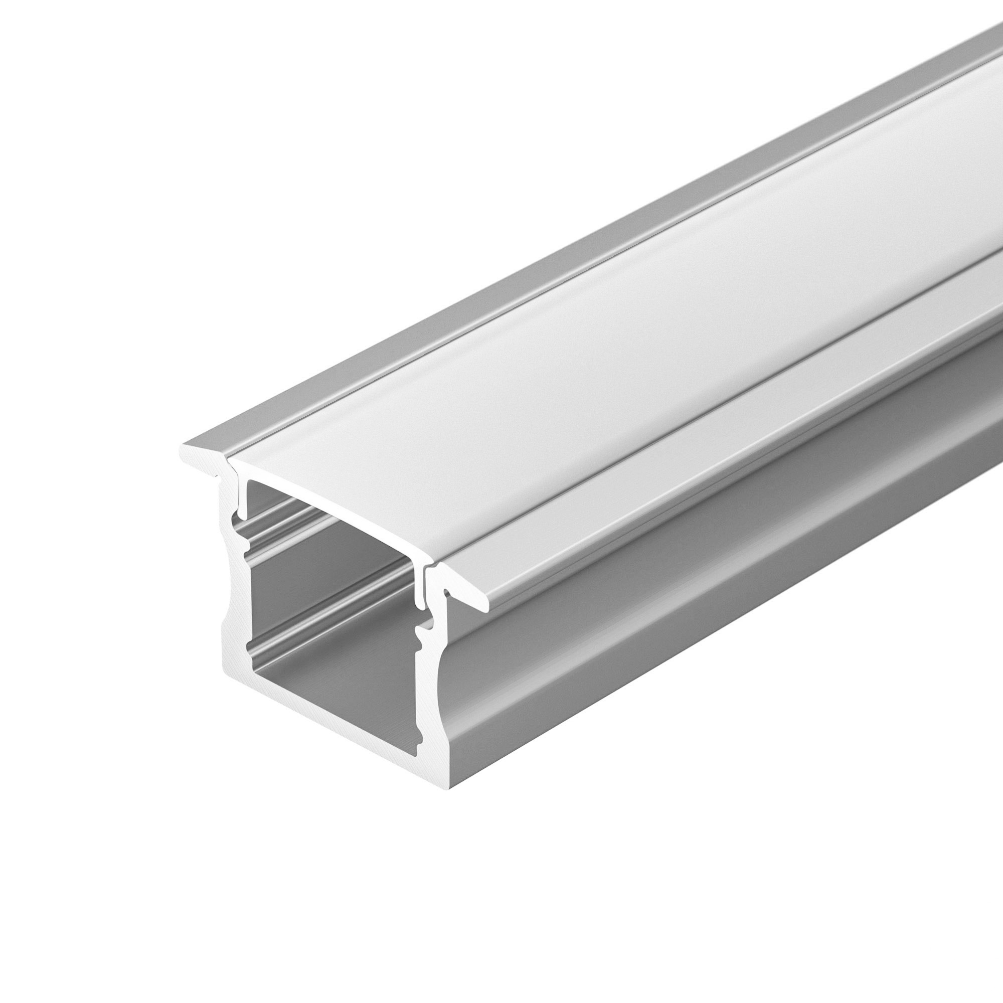 Профиль LINE-2315-F-2000 ANOD 044268 - Алюминиевый анодированный встраиваемый профиль для светодиодных лент и линеек. Габаритные размеры (LхWхH): 2000x23x14,4 мм. Паз для установки 17 мм. Ширина площадки для ленты 12 мм. Экраны, заглушки и другие аксессуа