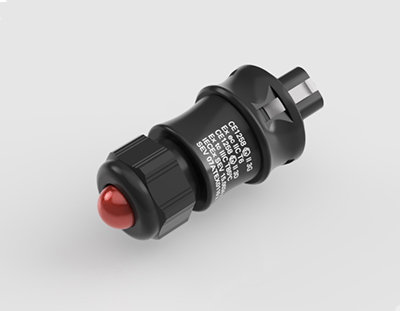 Индикатор RSTi Ex 2327002860 - Индикатор, вилочный, 230V, цвет свечения индикатора: зеленый, цвет корпуса: черный