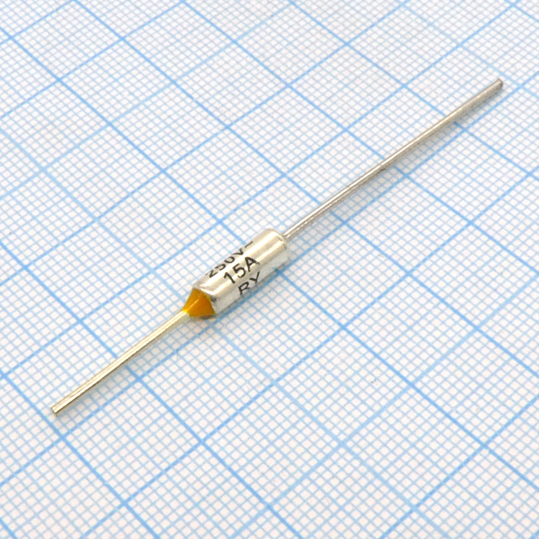 Therm.Fuse TZD-169°(15A) - Термопредохранитель аксиальный 169°(15A)