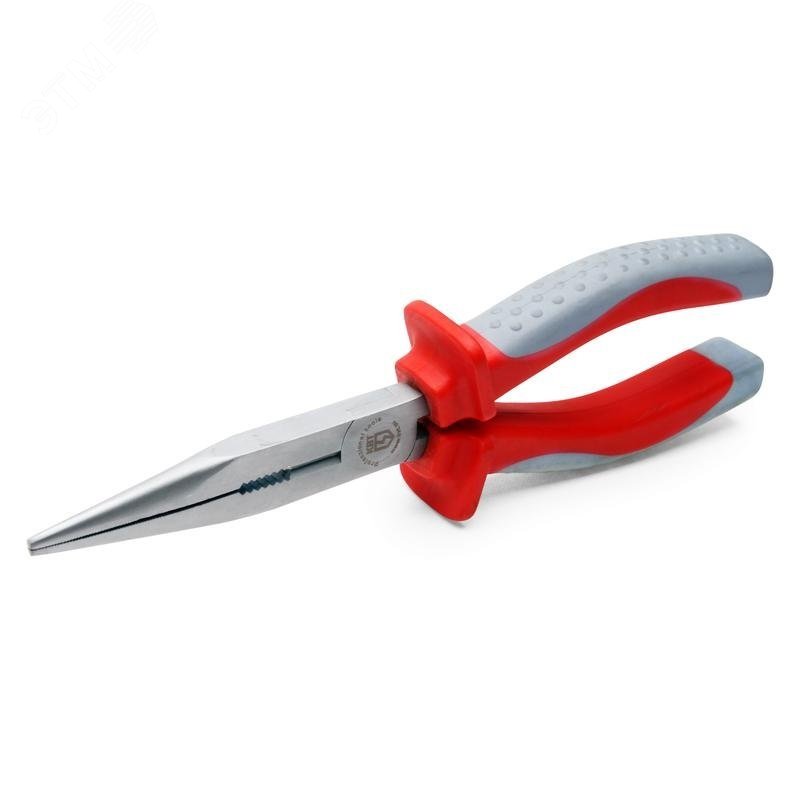 Длинногубцы диэлектрические 200 мм серия Стандарт - для работ под напряжением до 1000 В, захват и удержание плоских и круглых деталей