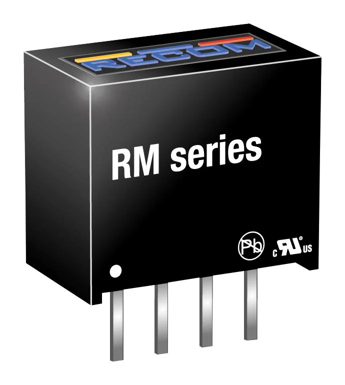 RM-3.305S - Преобразователь DC/DC на печатную плату вход 3.3В выход 5В 0.05A 0.25Вт 4-Pin SIP туба