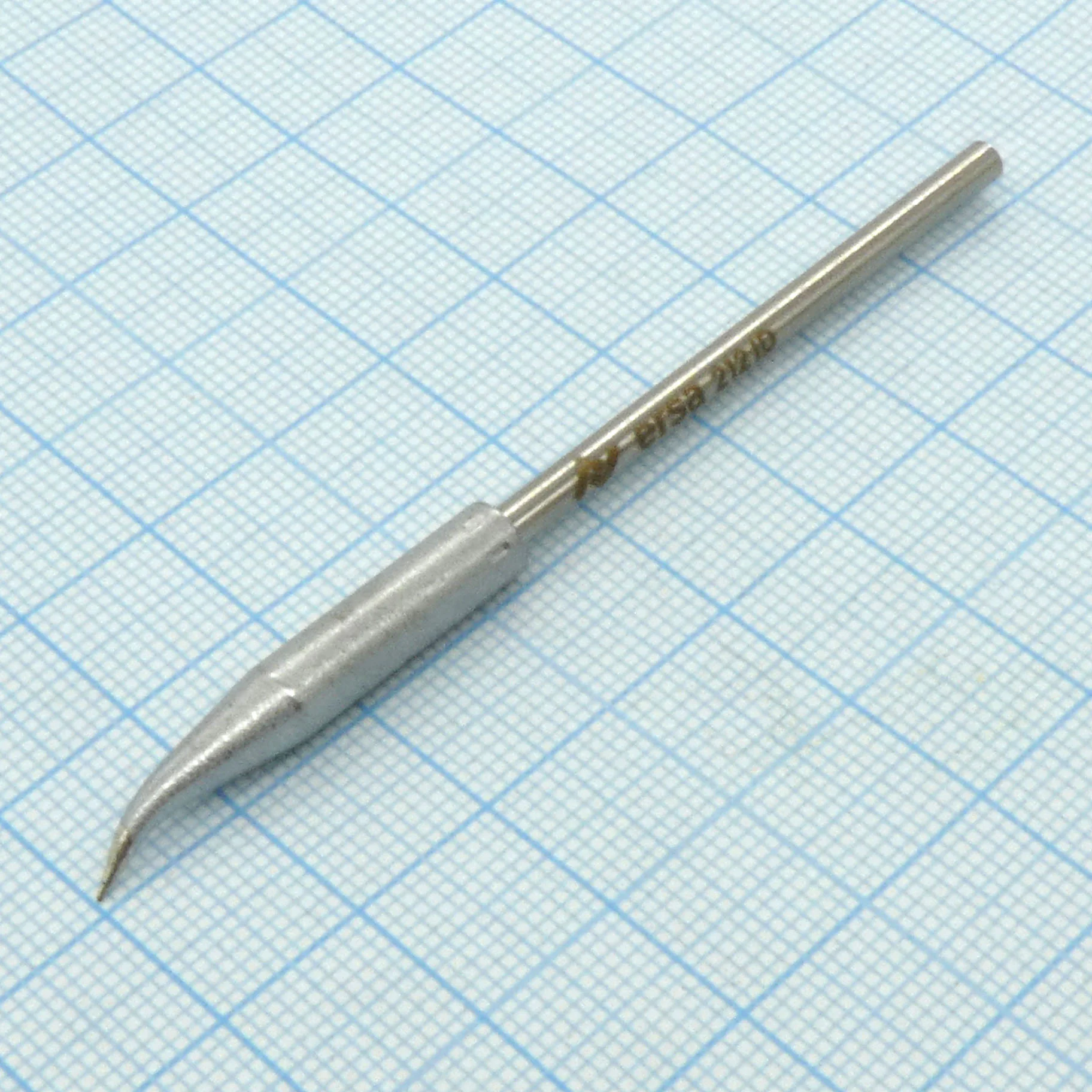 0212ID - Жало паяльное для паяльника ERSA MicroTool, изогнутый конус 0,6мм