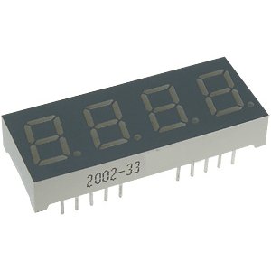 CA04-41GWA - 4-х разрядный индикатор 10,16мм/зеленый/568нм/1.9-6.4мкд