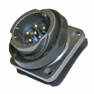 FQ18-6PIN ZJ - Блочная вилка, 6 контактов