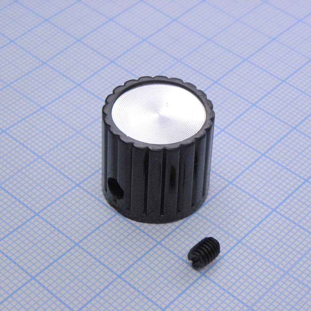 Ручка KYZ20-18 bakelit d=6 - Ручка управления, на вал 6 мм