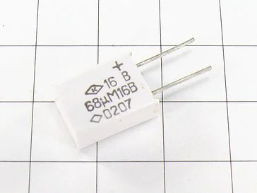 Конденсатор К53-16 68мкФ 16В 20% "5"