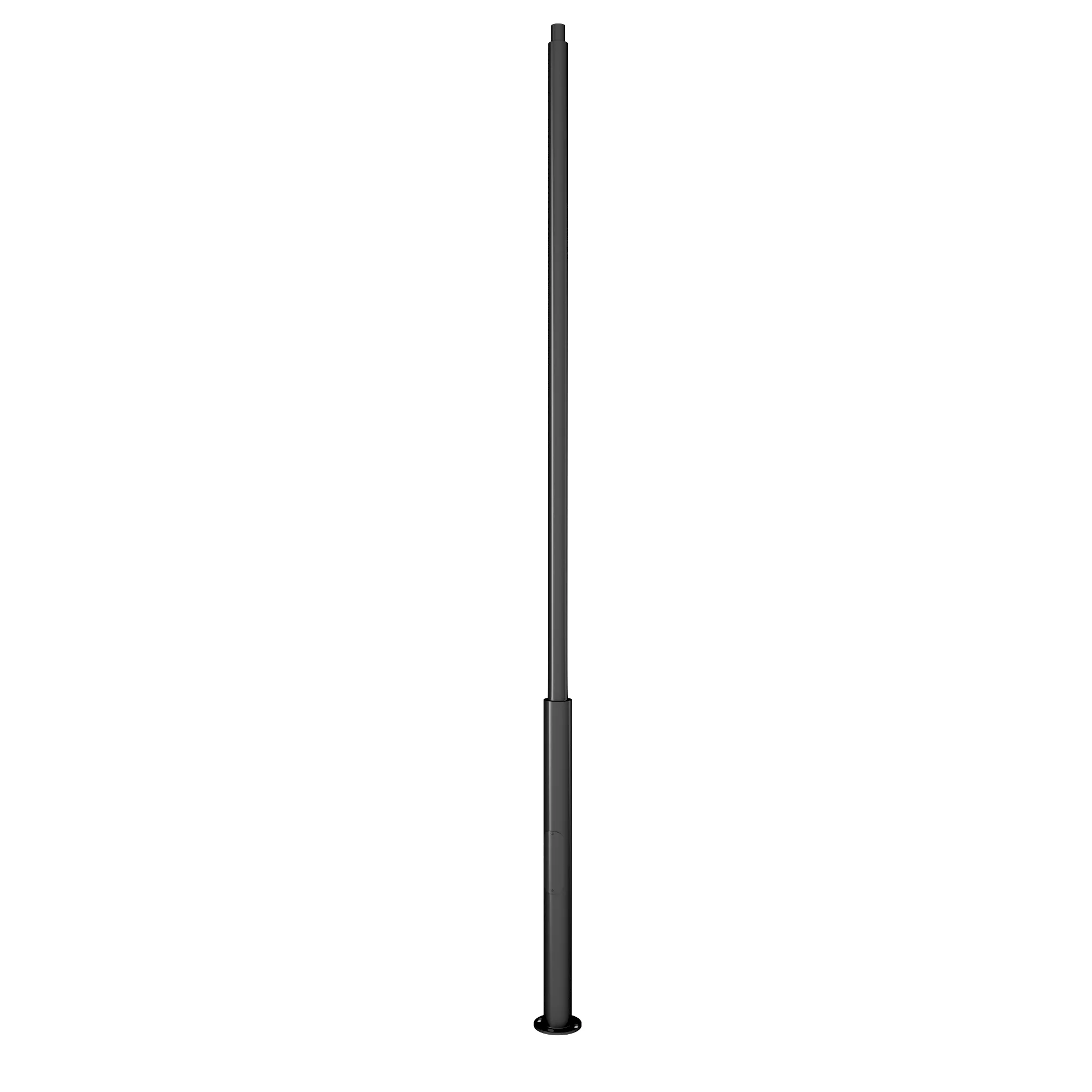Опора освещения фланцевая OXOR-OT2-D108-L3500 BK ARL, сталь