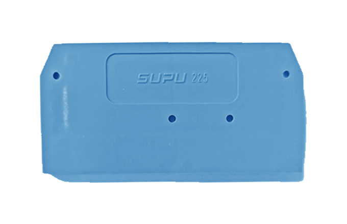 Торцевая крышка 225124 - Торцевая крышка для клемм TA2.5, цвет: синий