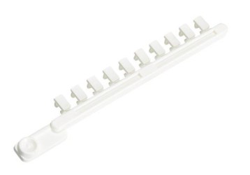 Шильдик 9704A - Гребенка составных шильдиков, 10 шт, чистая