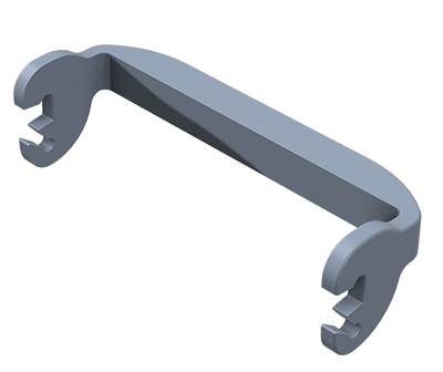 Защелка Z5.564.2053.0 - Защелка для разъемов REVOS, Size 24, длинная, 1 штука, пластик