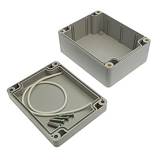 Z311 (115X90X55) - Корпус для РЭА герметичный пластиковый ZTM-ELECTRO Z311, 115x90x55 мм, пластиковый