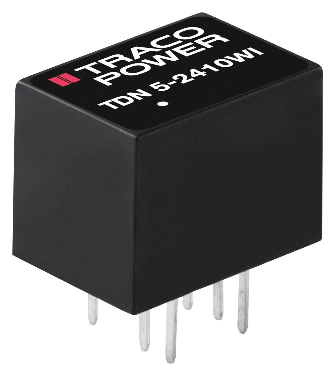 TDN 5-4811WI - Преобразователь DC/DC, 5Вт, Uвх=18…75В, выход 5В/1000мА, изоляция 1600В DC, корпус DIP 13.2х9.1х10.2мм, -40°С…+75°С