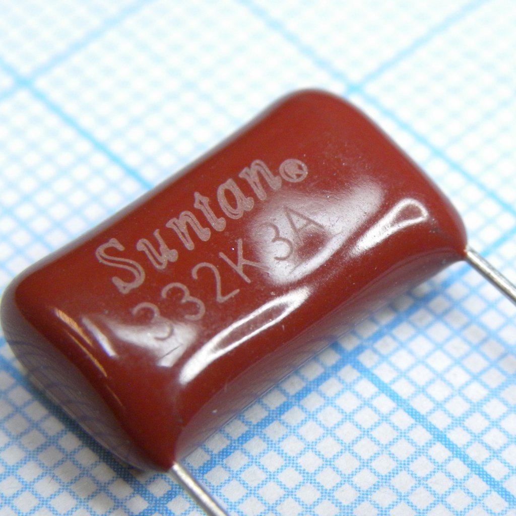 TS09003A332KSB0E0R - Конденсатор полипропиленовый 1000В 3300пФ  ±10% 19x7.6x12мм +85°C