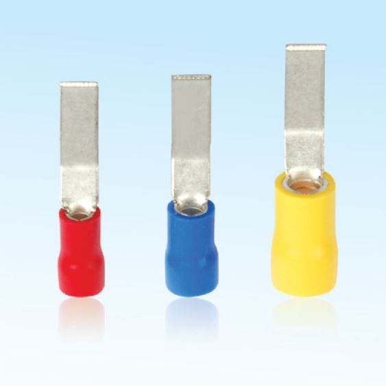 Наконечник штыревой, НШИИз 2.5-17, 100504 - Кабельный наконечник, штыревой с зацепом, медь, НШИИз 2.5-17 (сечение проводника 1,5 - 2,5 мм кв., длина штыря 17 мм), изолированный, цвет: синий, в упаковке 100 штук