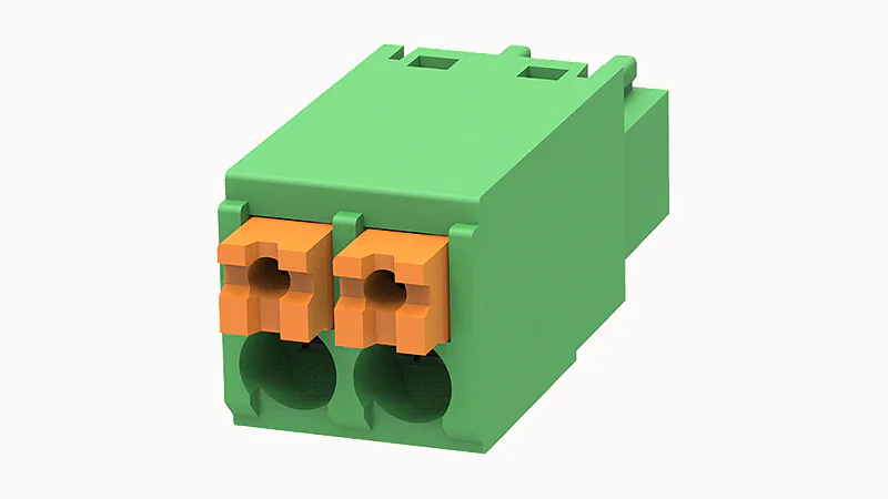 15EDGKN-3.5-02P-14-00A(H) - Разъемный клеммный блок, 2 контакта. Серия 15EDGKN-3.5