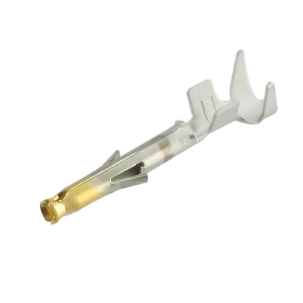 1-794407-1 - Контакт, Mini Universal MATE-N-LOK Series, Гнездо, Обжим, 16 AWG, с Покрытием из Золота