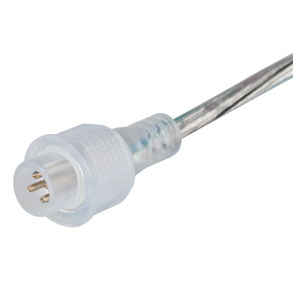 Разъем выводной DCWP-4pin-L150mm-X1M (PAPA) 022314 - Круглый герметичный разъем DC 4pin ПАПА для соединения отрезков RGB светодиодных лент. Корпус IP65. Провод 22AWG, длина 15 см. Максимальный допустимый ток 2А. Ответный разъем МАМА поставляется отдельно.