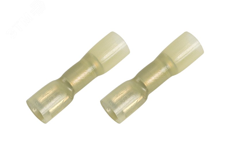 Клемма плоская полностью изолированная термоусаживаемая РПи-м-т 6.0-(6.3)/РпИм-т 6-7-0,8 гнездо 6.6 мм 4-6 мм2 желтый 08-0654